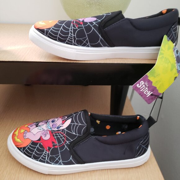 BNWT Pumpkin Stitch & Angel Devil Slip On Canvas (6) KICKS - Picture 8 of 8